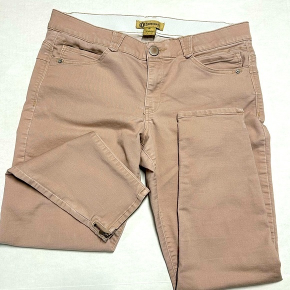 Democracy “Ab”Solution jeans,‎ dusky rose color, women’s size 16